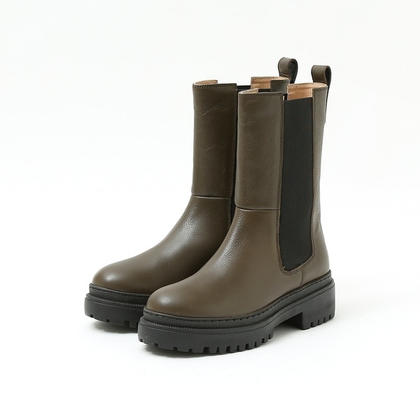 販売店舗限定】トラックソールサイドゴアブーツ | オゥ バニスター(Au