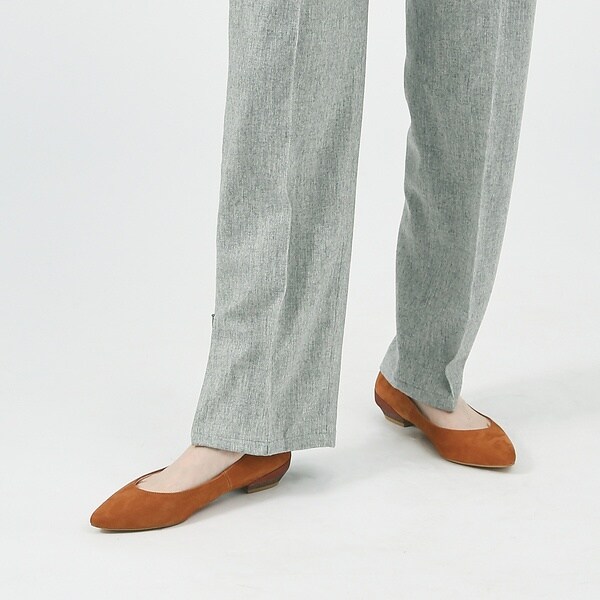 【累計1万足突破】ボロネーゼ カッター フラットパンプス