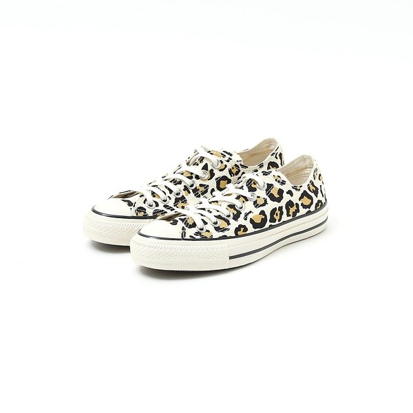 ○CONVERSE/コンバ―ス】US LEOPARD OX ローカットスニーカ | オゥ