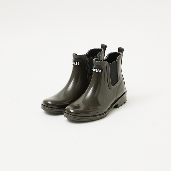 AIGLE CARVILLE 2 ブラック 37 Equestrian-inspired ankle rain boot women | AIGLE