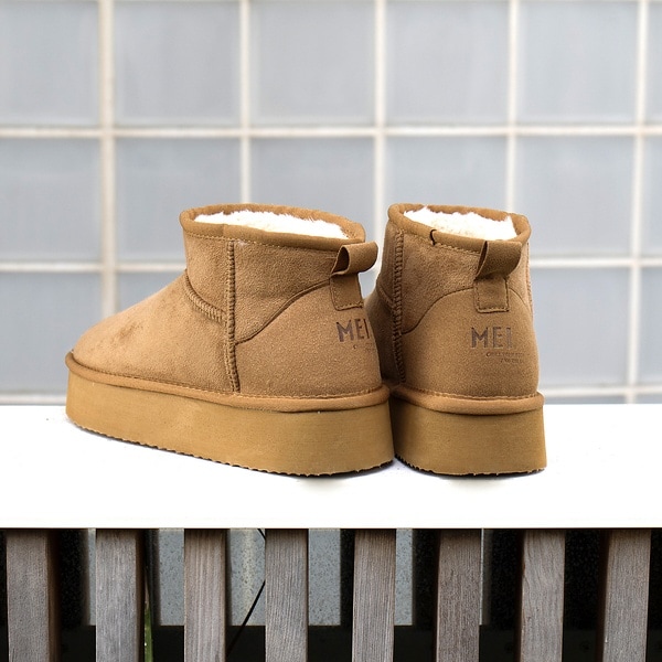 オゥ バニスター（Au BANNISTER）/●【MEI(メイ)】ムートン厚底ブーツ ○【MEI(メイ)】ムートン厚底ブーツ | オゥ バニスター(Au BANNISTER