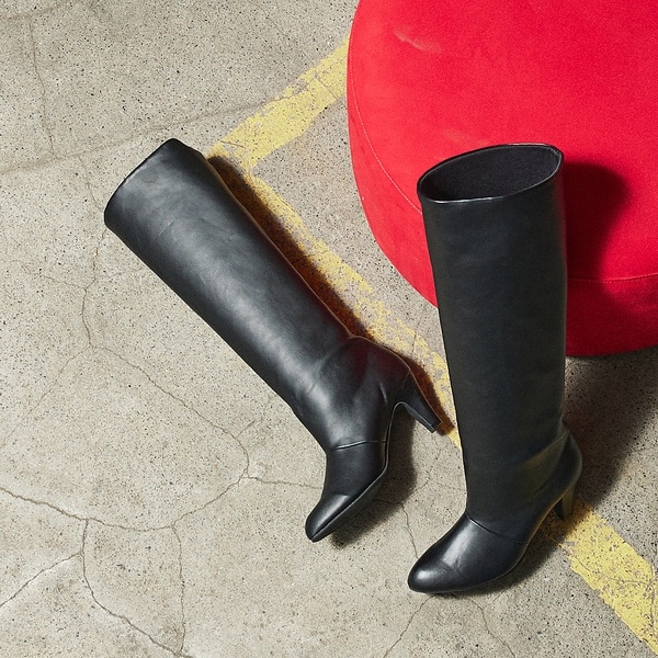 LAROUTE】ルーズロングブーツ | オゥ バニスター(Au BANNISTER