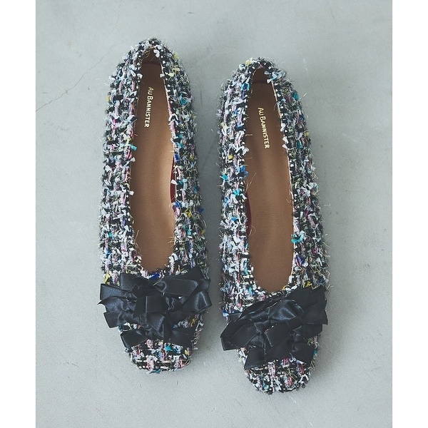 ラグジュアリーツィードパンプス | オゥ バニスター(Au BANNISTER