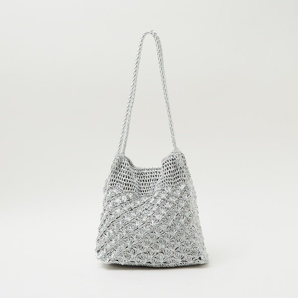 lowellthings SOEUR/マクラメメタリックトートバック LOWELL Things｜○SOEUR/マクラメメタリックトートバック