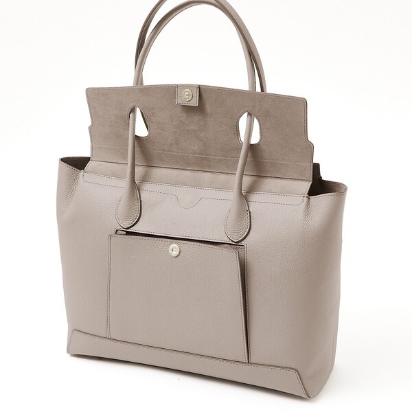 Cuddly Wide/レザーオープントート(L) | ロウェル シングス(LOWELL