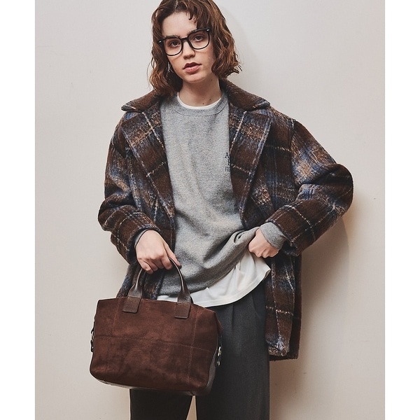 Velu / 2WAYスエードボストンバッグ | ロウェル シングス(LOWELL