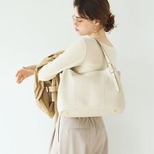 Leciel/レザーA4トート