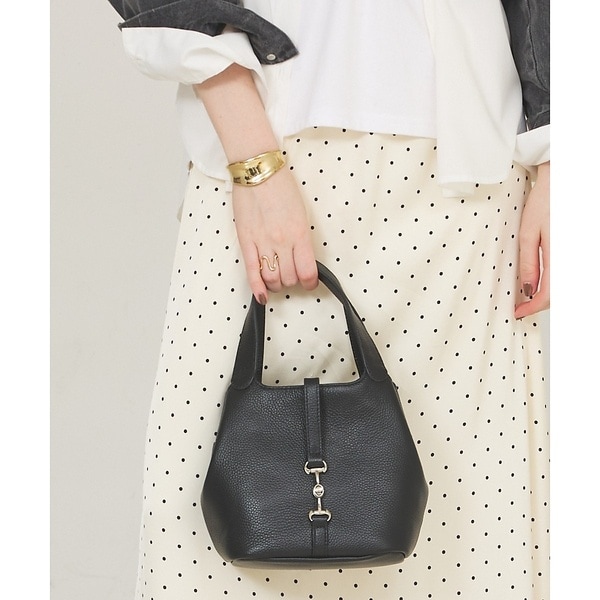 レディース LOWELL ハンドバッグ ミニバッグ 2way 牛革