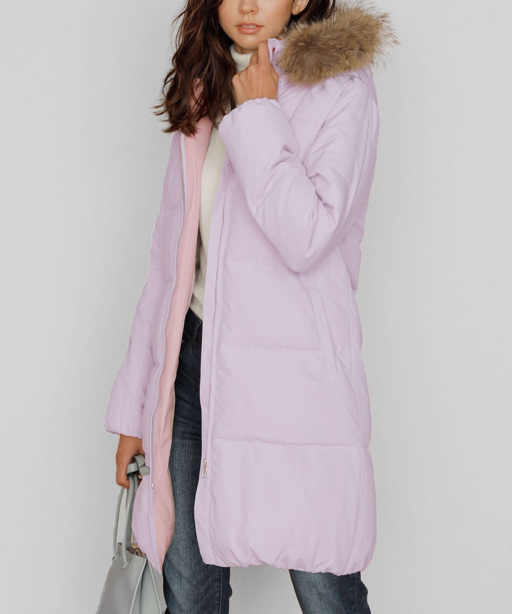 リアルファー付カラーダウンコート | ラナン(Ranan) | マルイウェブ