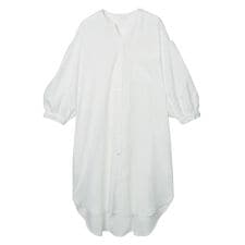 ロング丈シャツブラウス