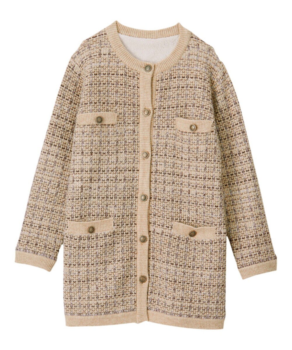 ≪JAPAN FABRIC≫ 2WAYシャギーウールロングコート | オペーク ≪JAPAN FABRIC≫ 2WAYシャギーウールロングコート | オペーク