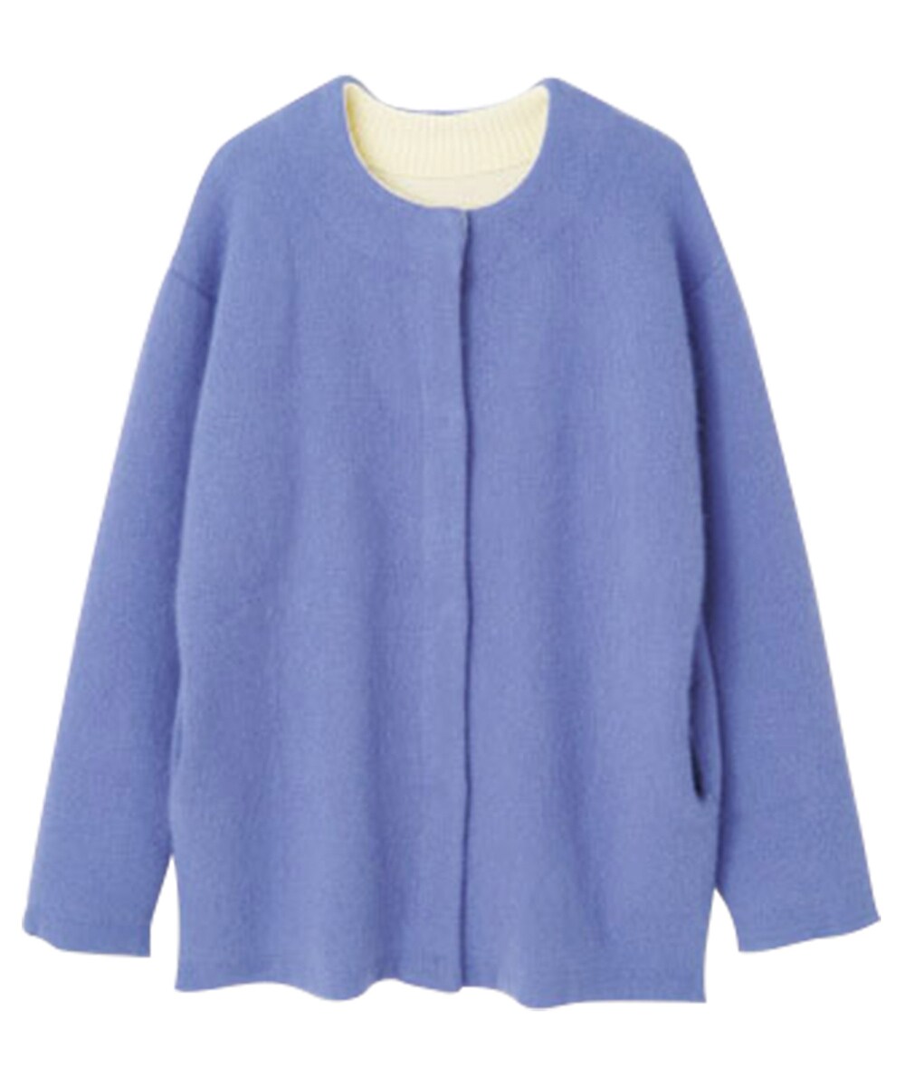 ウール混配色ニットアウター | ラナン(Ranan) | マルイウェブチャネル