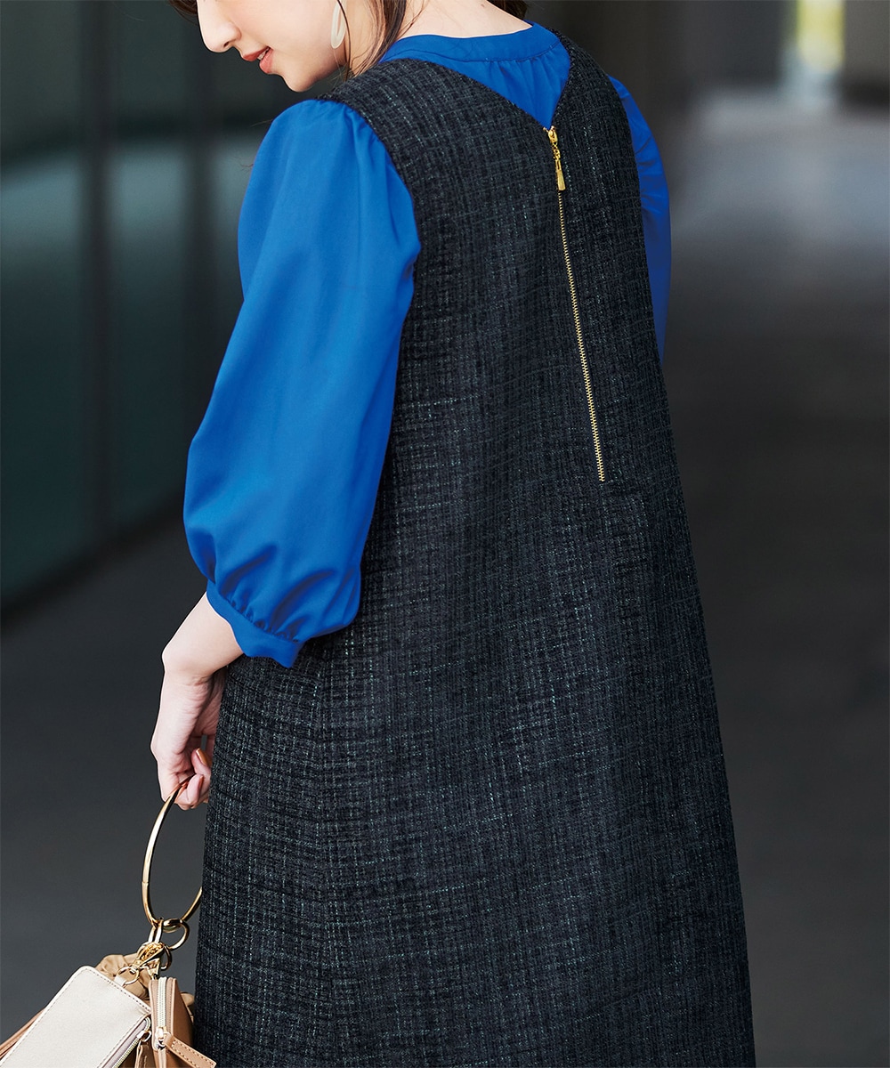 Uネックジャンパースカート | スローブ イエナ(SLOBE IENA