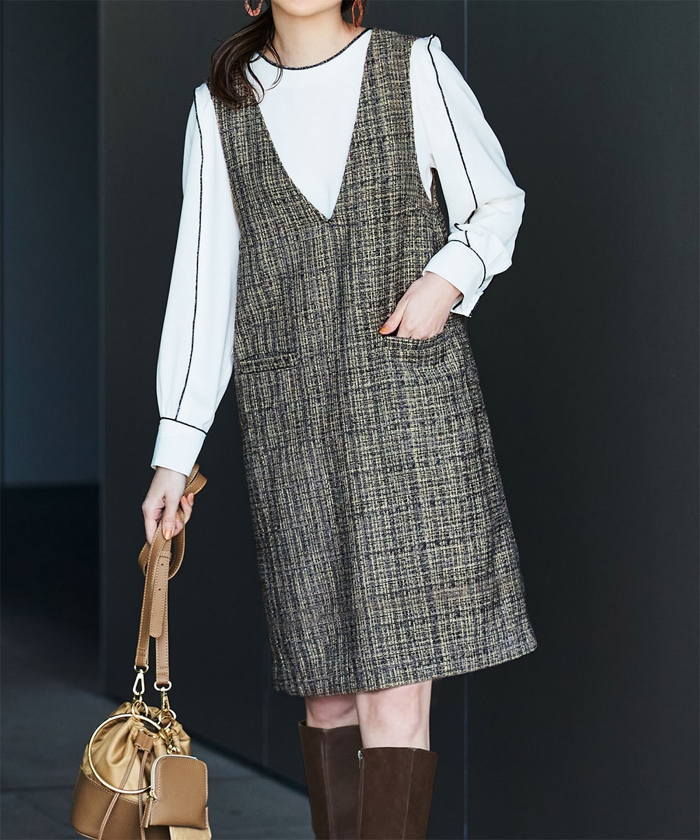agnes b. ジャンパースカート WQ69 ROBE ジャンパースカート | トゥービーバイアニエスベー(To
