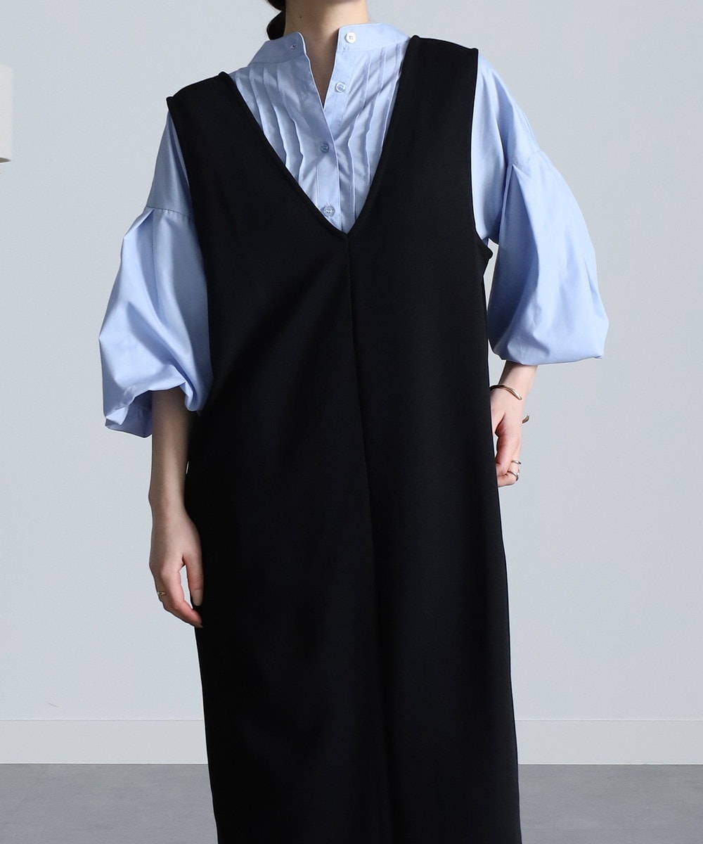 キーネックデザインデニムワンピ | ラナン(Ranan) | マルイウェブチャネル