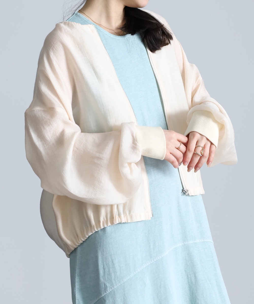 シアー素材ブルゾン | ラナン(Ranan) | マルイウェブチャネル