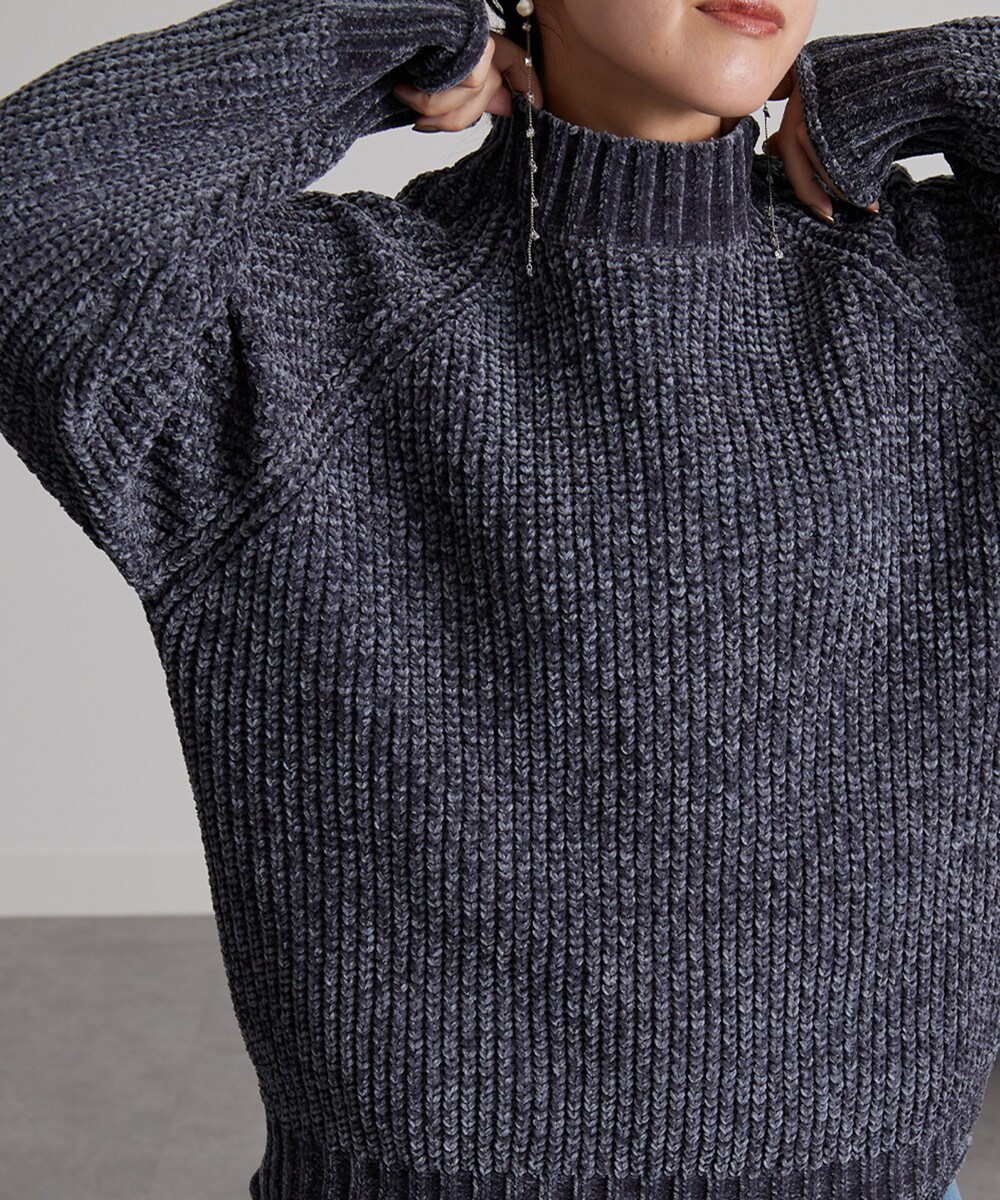 モールニットプルオーバー