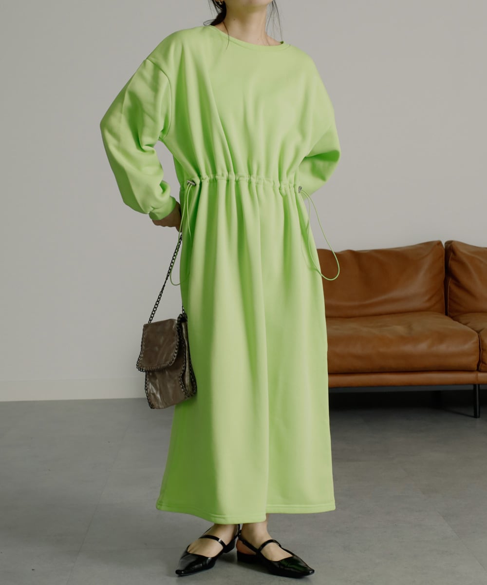 新色登場！》2WAYロゴスウェットフレアワンピース | バブ(Bab