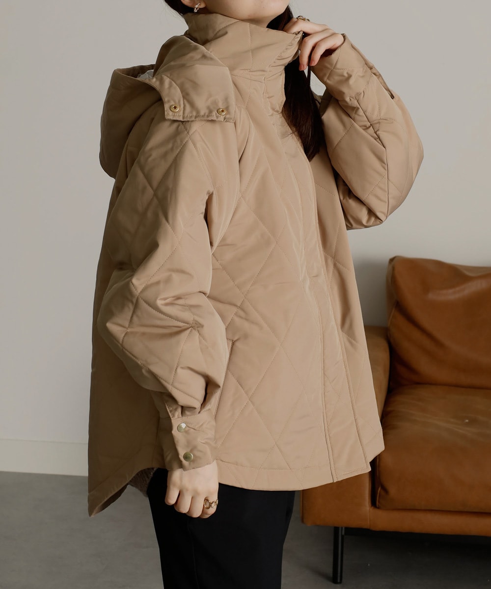 撥水】キルティングジップ アウター | エニィスィス(ANY SIS
