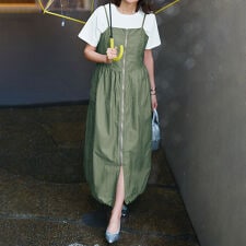 はっ水ジップアップキャミワンピ