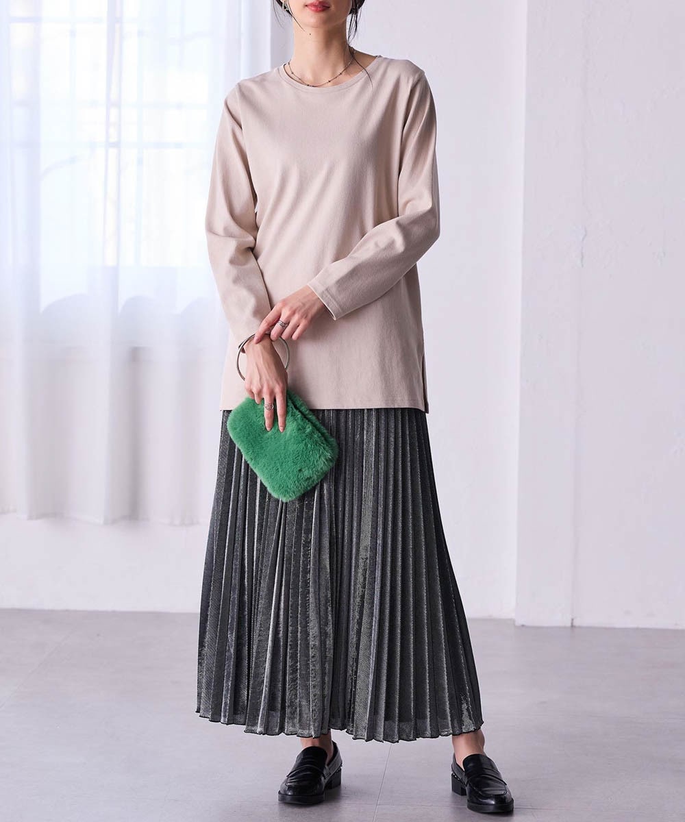 ＜ＢＣ＞吸湿発熱！裾スリットプルオーバー