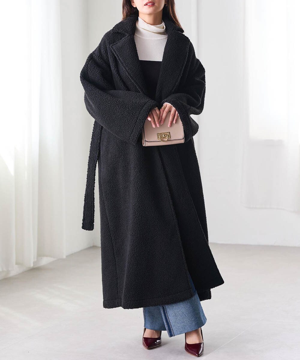 ムートンライクボアロングコート | ラナン(Ranan) | マルイウェブチャネル