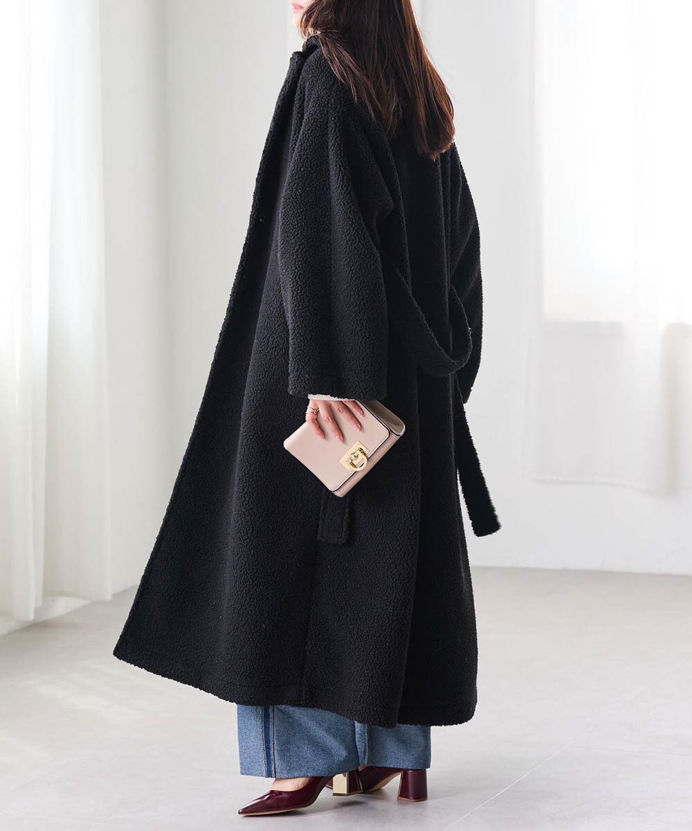 ムートンライクボアロングコート | ラナン(Ranan) | マルイウェブチャネル