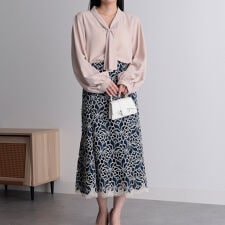 ２ＷＡＹ袖ボウタイブラウス