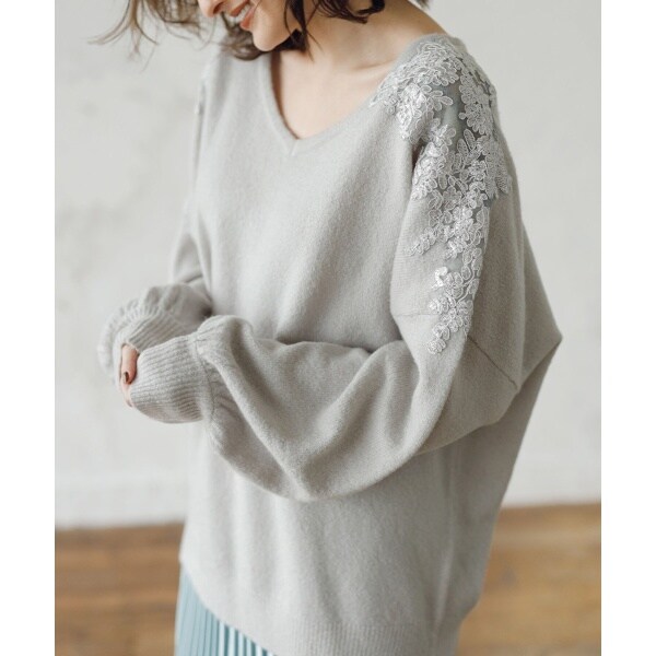 レースデザインニット | ラナン(Ranan) | マルイウェブチャネル