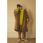 リサイクルナイロンパディングポンチョ|詳細画像