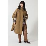 リサイクルナイロンパディングポンチョ|詳細画像