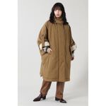 リサイクルナイロンパディングポンチョ|詳細画像