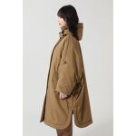 リサイクルナイロンパディングポンチョ|詳細画像