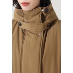 リサイクルナイロンパディングポンチョ|詳細画像