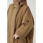 リサイクルナイロンパディングポンチョ|詳細画像