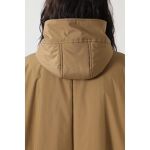 リサイクルナイロンパディングポンチョ|詳細画像