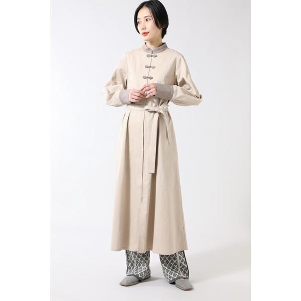 ショップ ローズバッド チャイナボタン ワンピース ROSEBUD /美品/花柄