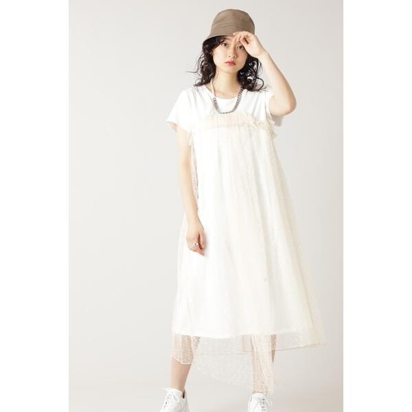 ROSE BUD｜OKIRAKU*ROSE ワンピース (OKIRAKU×ROSE BUD)レース