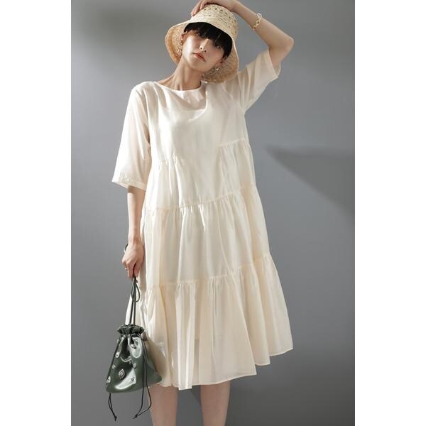 サンダルな ティアードワンピース Bud ファッション通販 マルイウェブチャネル ローズバッド Rose わせたカジ Www Mendel Com Ar