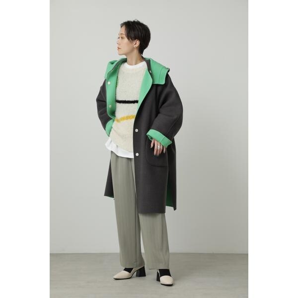 ウールリバーシブルコート | ローズバッド(ROSE BUD) | マルイウェブ