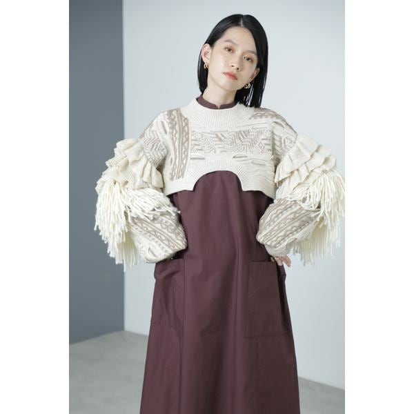 ミックスニットボレロ | ローズバッド(ROSE BUD) | マルイウェブチャネル