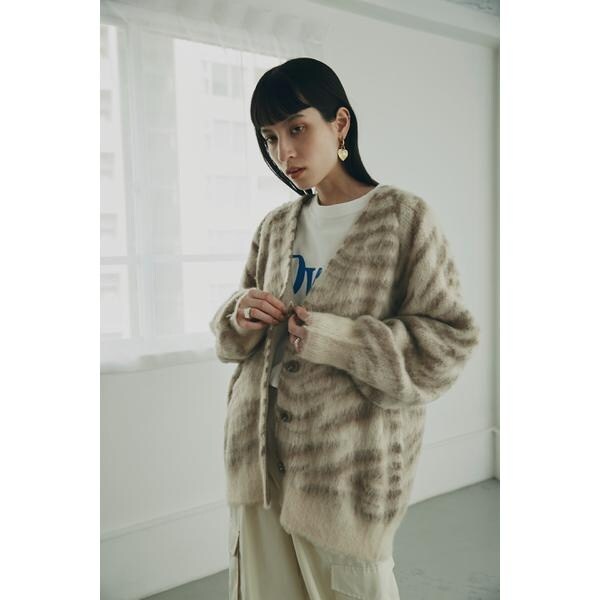 otonaMUSE雑誌掲載>ジャカードカーディガン | ローズバッド(ROSE BUD