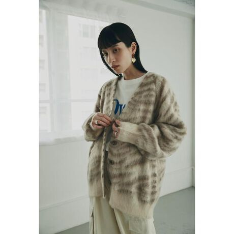 otonaMUSE雑誌掲載>ジャカードカーディガン | ローズバッド(ROSE BUD 