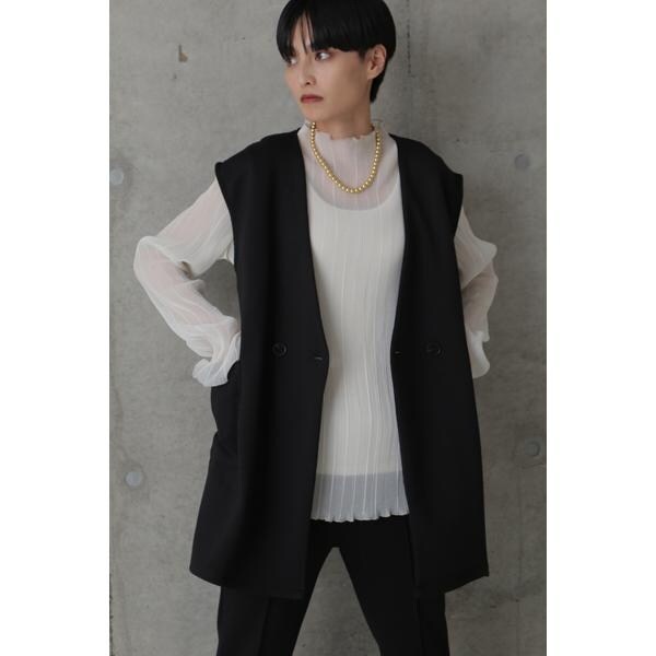 ダンボールニットベスト | ローズバッド(ROSE BUD) | マルイウェブチャネル