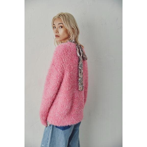 ミックスカラーシャギーニット | ローズバッド(ROSE BUD