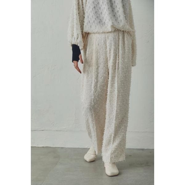 ローズバッド] SIDELINE PANTS FRILL WIDE PANTS／ローズバッド（ROSE
