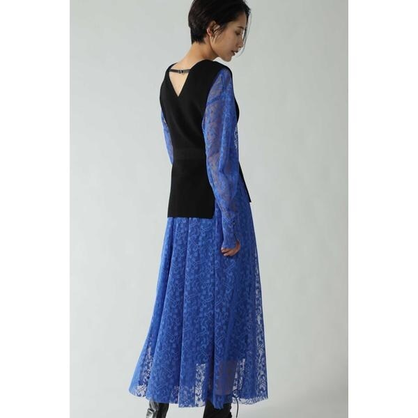 ROSE BUD（ローズバッド）の「ニットベスト付きワンピース（ワンピース）」 - WEAR