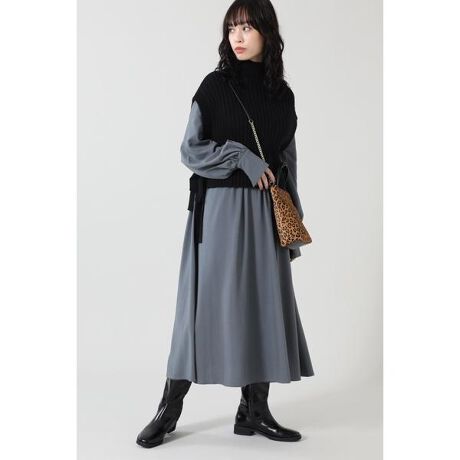 ニットベスト付きワンピース ローズバッド Rose Bud ファッション通販 マルイウェブチャネル To607 041 80 01