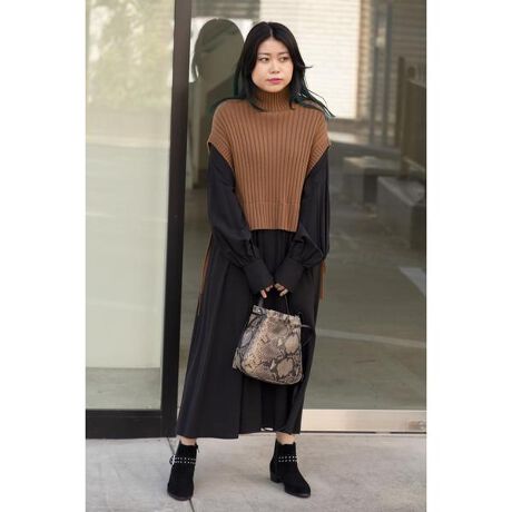 ニットベスト付きワンピース ローズバッド Rose Bud ファッション通販 マルイウェブチャネル