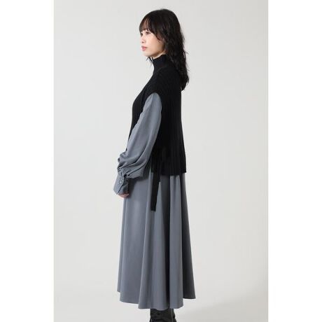 ニットベスト付きワンピース ローズバッド Rose Bud ファッション通販 マルイウェブチャネル